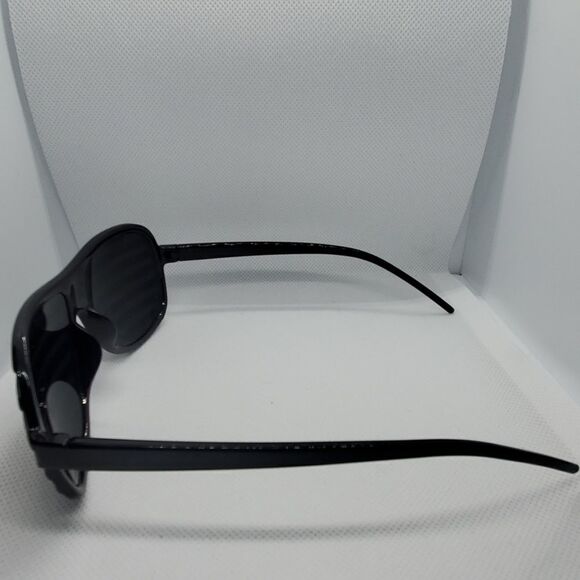 Retro Black & Silver Sunglasses